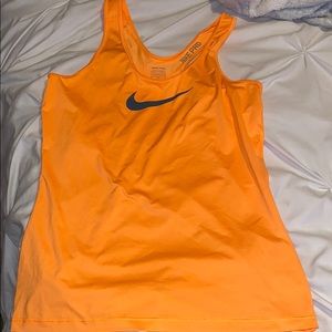 Women’s Nike tank top medium orange
